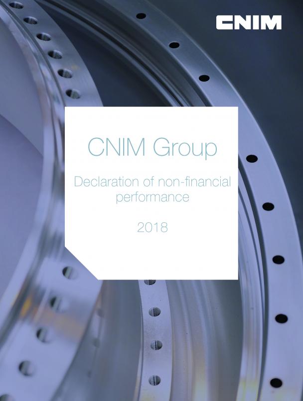 2018 Declaration of non-financial performance 